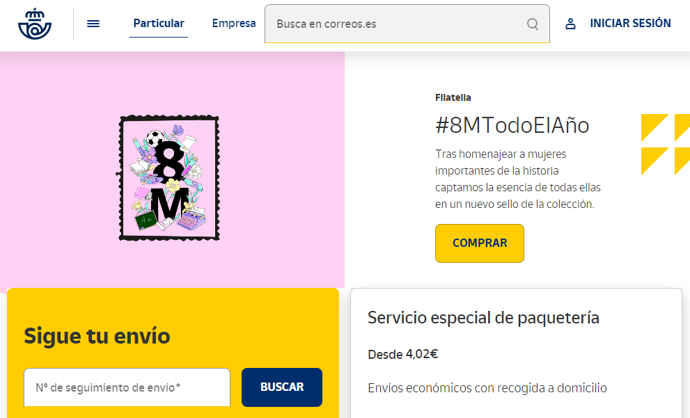 correos prepago iniciar sesión