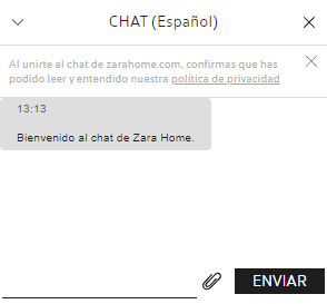 telefono zara home gratis