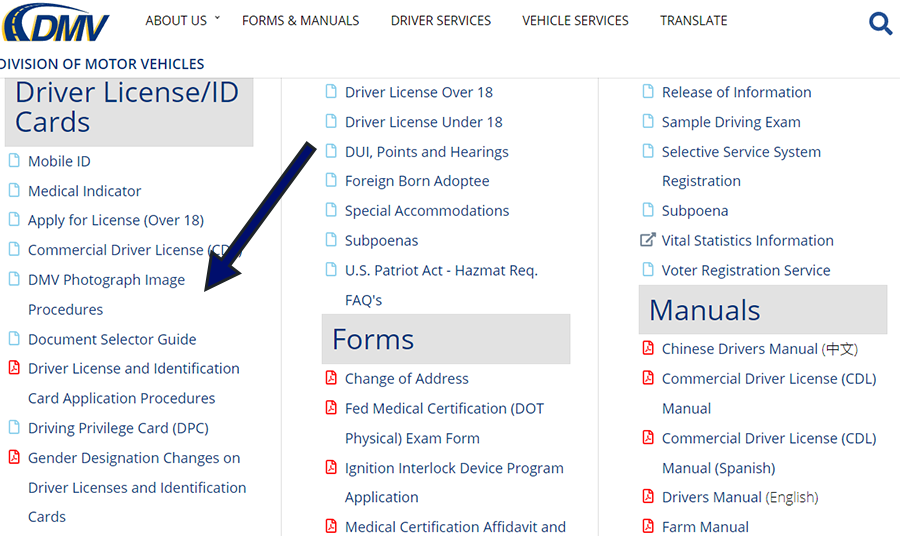 licencia de manejo delaware s