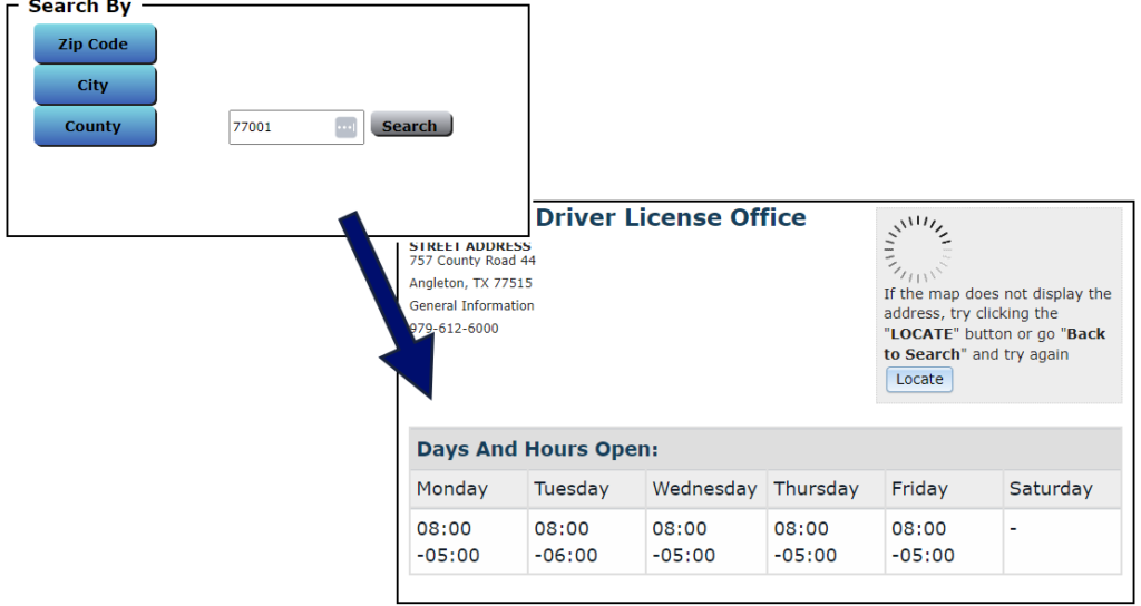 licencia de conducir Houston