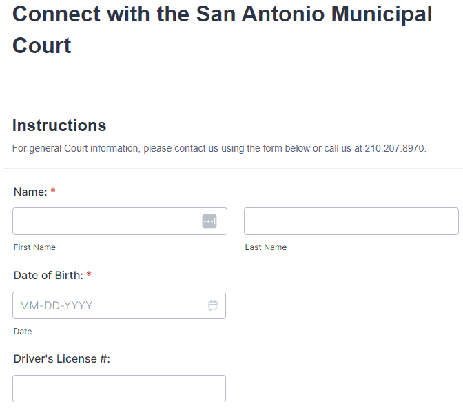 consultar multas en san antonio