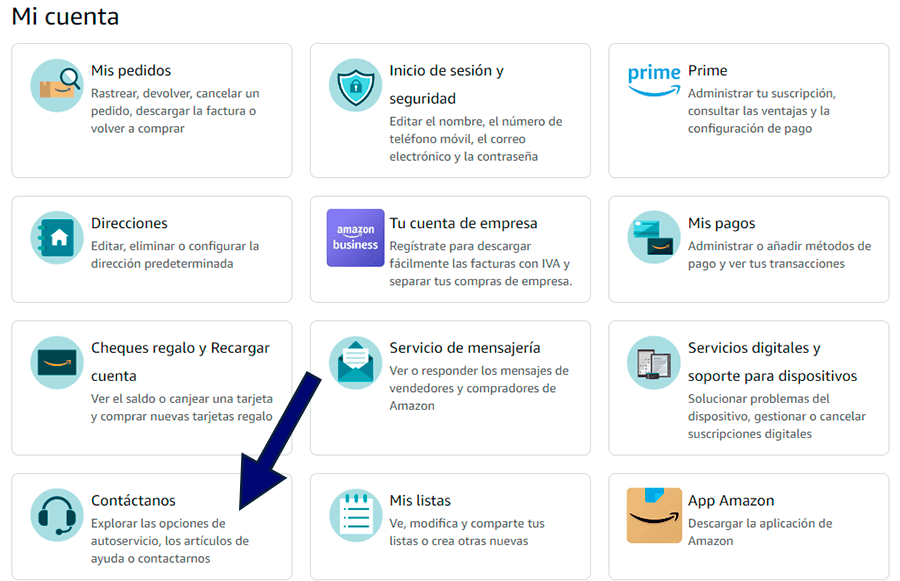 teléfono gratuito de amazon