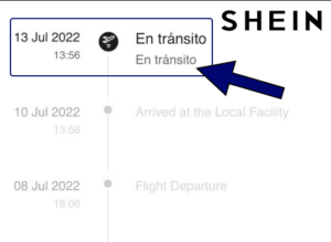 ¿Que significa En Tránsito de SHEIN?《 Localiza tu pedido