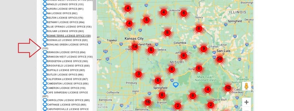 licencia de conducir en Missouri